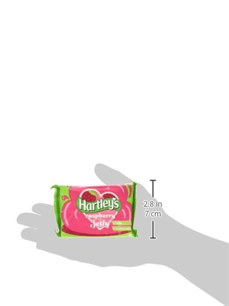 🍓 Hartley’s Raspberry Jelly 135g – Bright, Bouncy British Dessert Classic