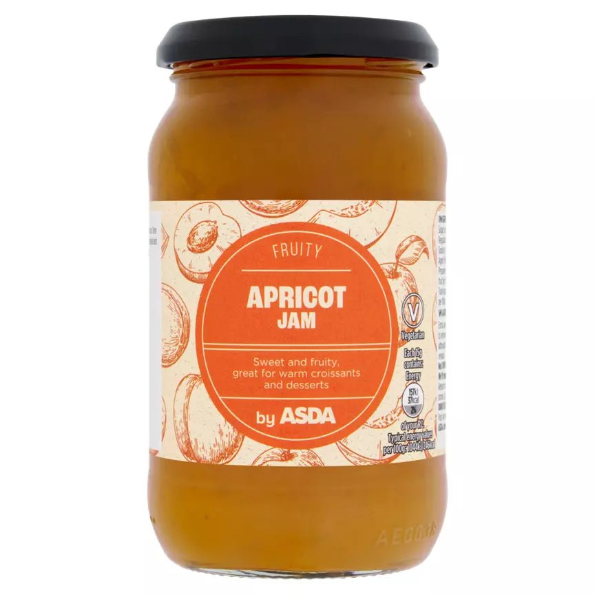 🍯 ASDA Apricot Jam 454g – Sweet British Classic