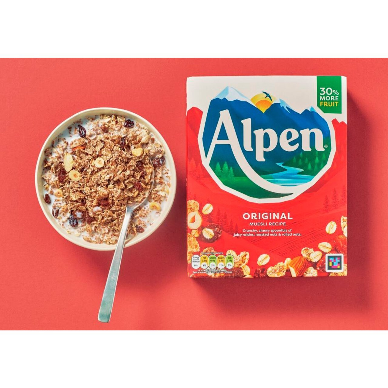 🥣 Alpen Muesli Original 550g – Wholesome British Breakfast Blend