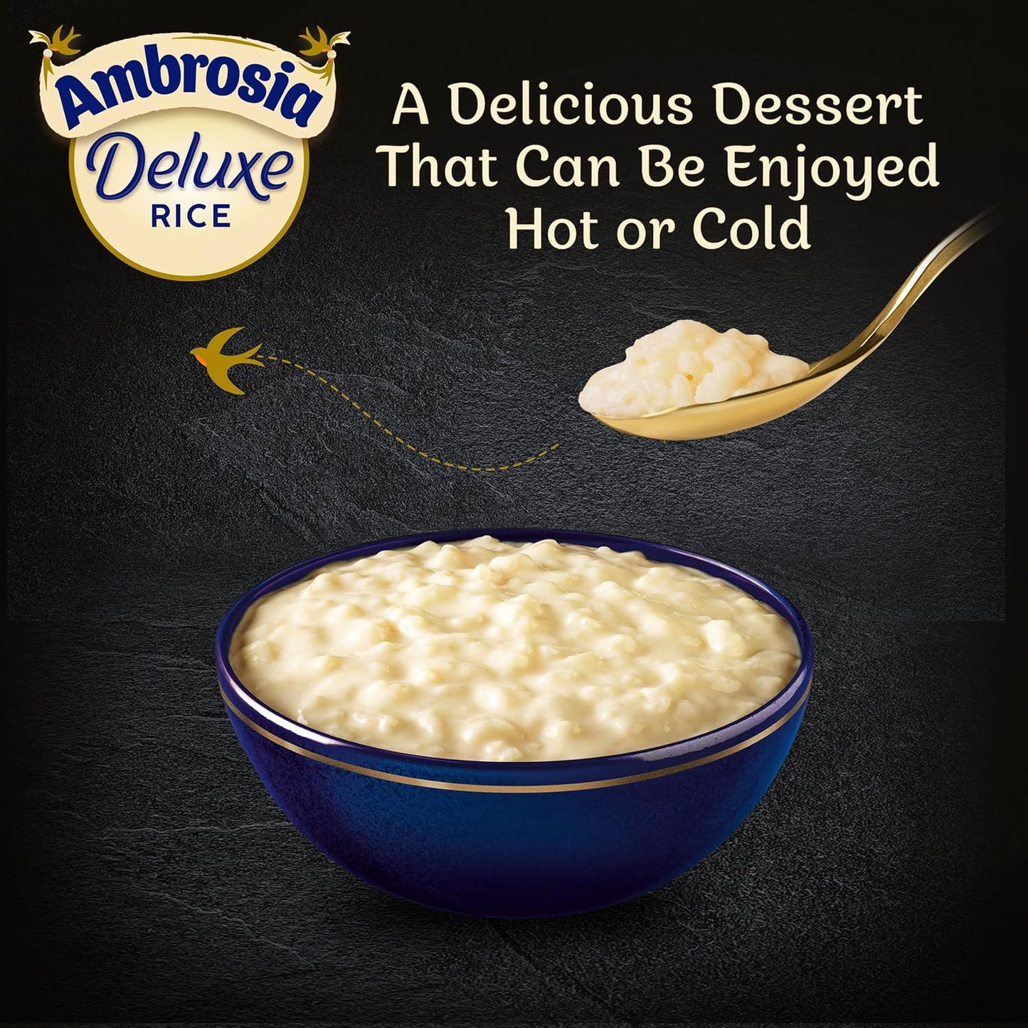 🍚 Ambrosia Deluxe Rice Pudding 400g – Creamy British Dessert