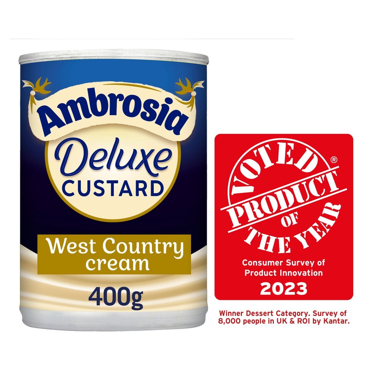 🍮 Ambrosia Deluxe Cream Custard 400g – Classic British Dessert