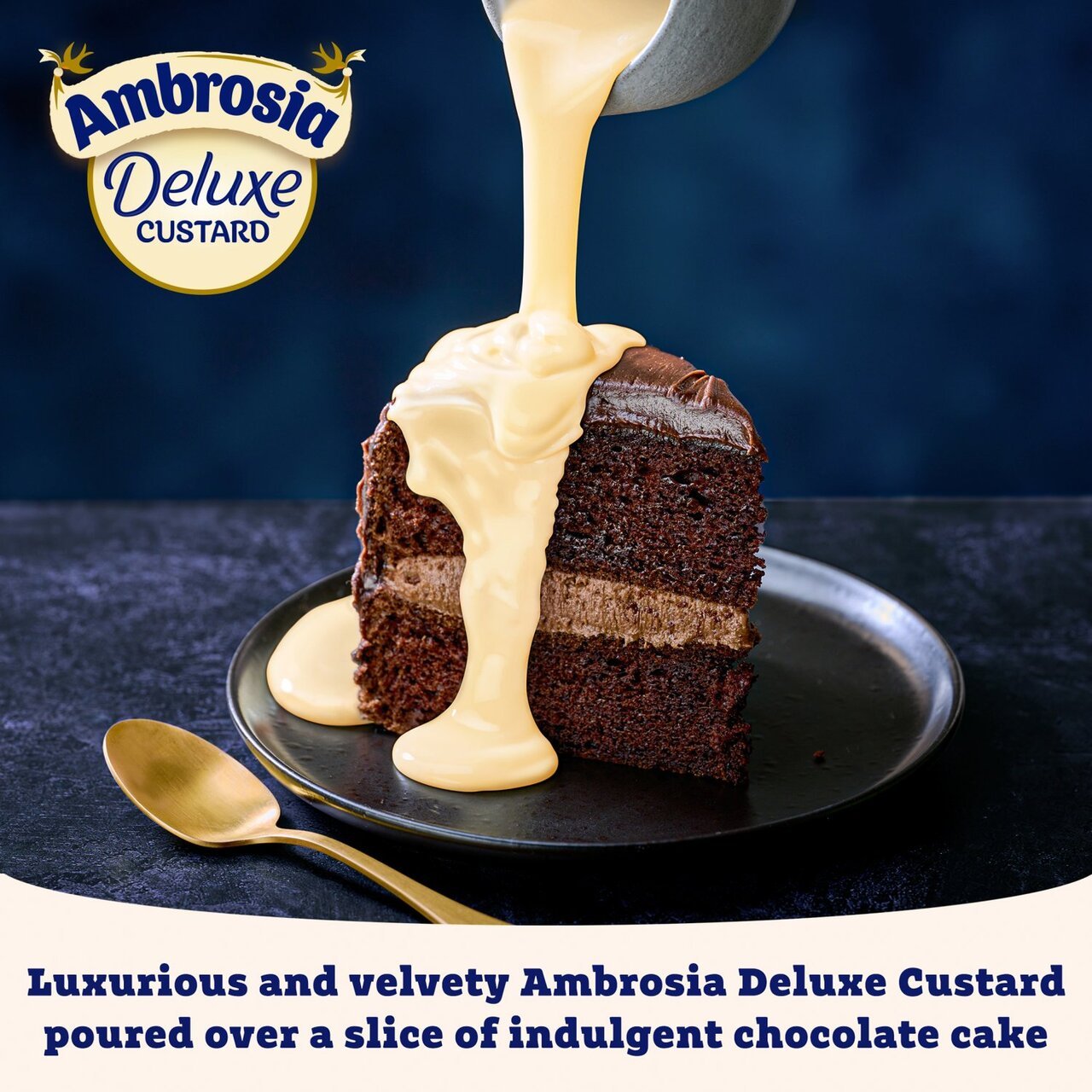🍮 Ambrosia Deluxe Cream Custard 400g – Classic British Dessert