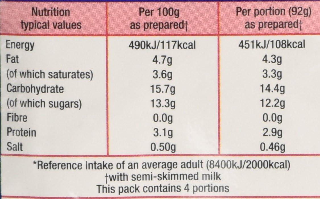 🍓 Angel Delight Strawberry Dessert Mix 59g – Light, Fluffy British Pud in Minutes