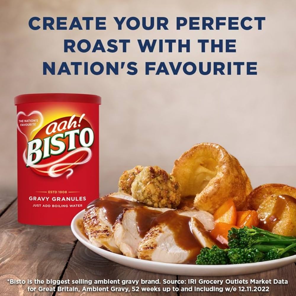 Bisto Favourite Gravy Granules 190g – British Instant Gravy Tub