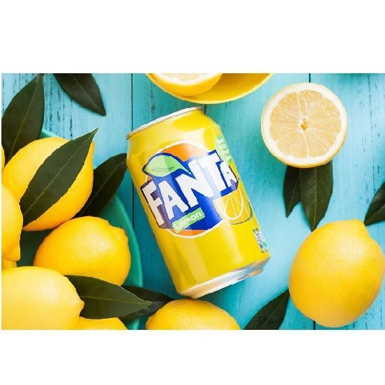 Fanta Lemon 330ml Can – UK Citrus Soft Drink