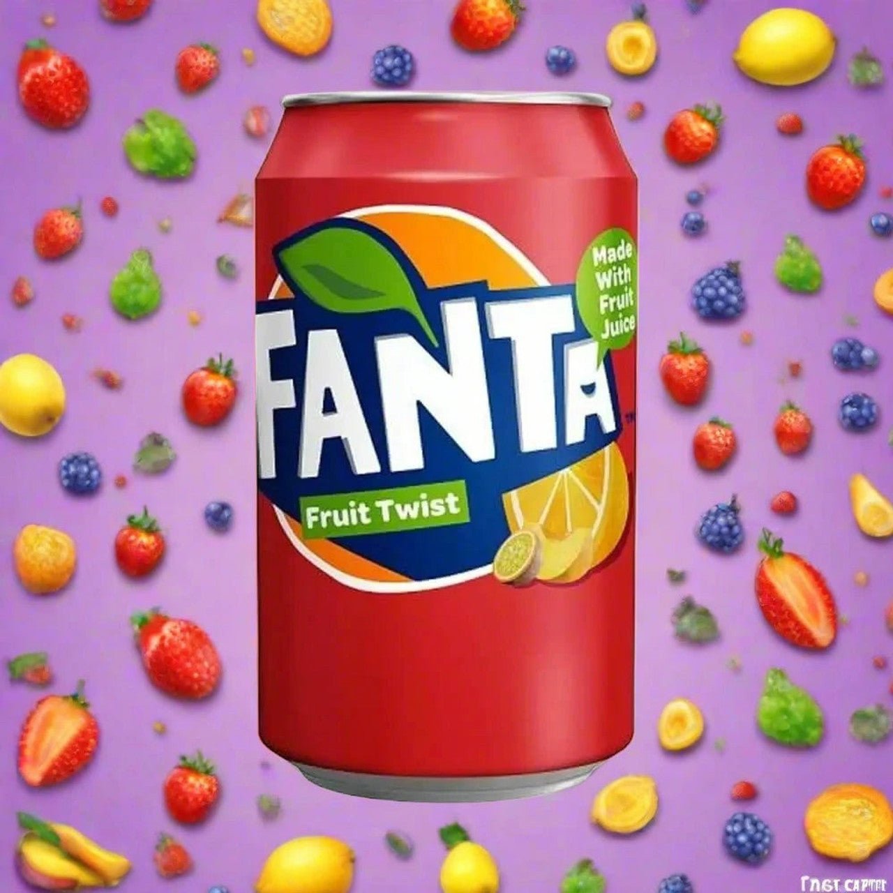 ๐น Fanta Fruit Twist 330ml โ Refreshing British Soft Drink