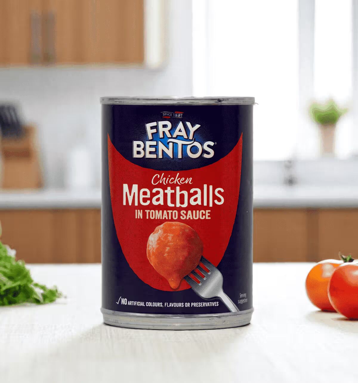Fray Bentos Meatballs in Tomato Sauce 380g – British Tinned Meal, Buy British PH