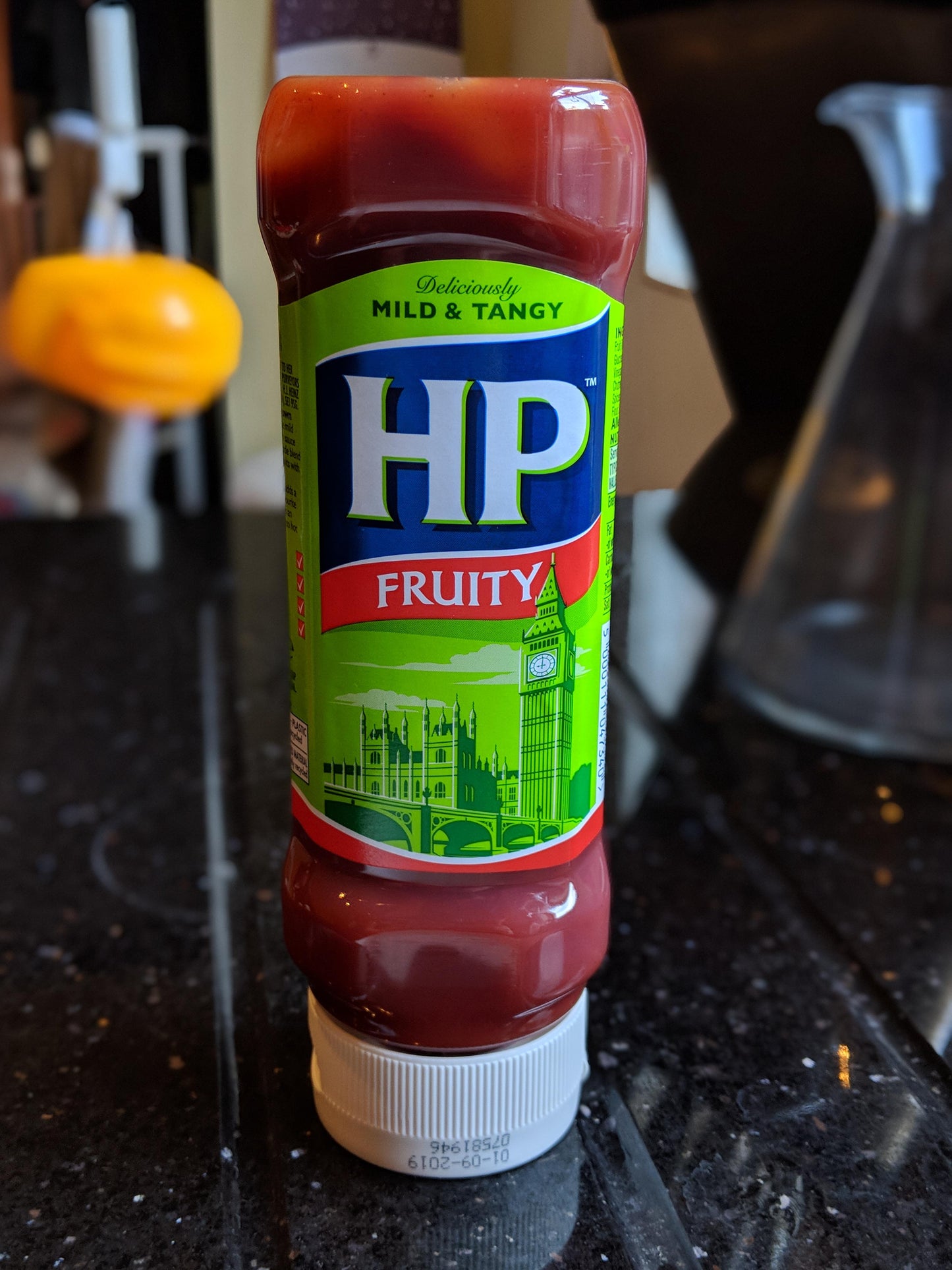 🍯 HP Fruity Sauce Top Down 470g – Classic British Sauce