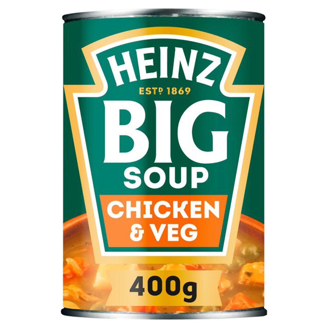 🥣 Heinz Big Soup Chicken & Vegetable 400g – Chunky British Comfort in a Tin