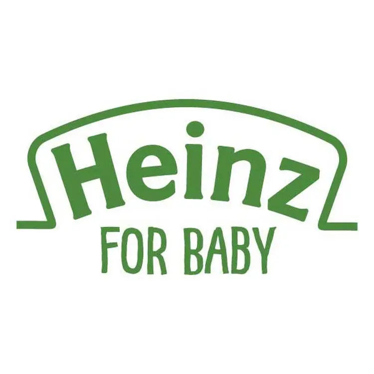 Heinz logo for baby on a white background