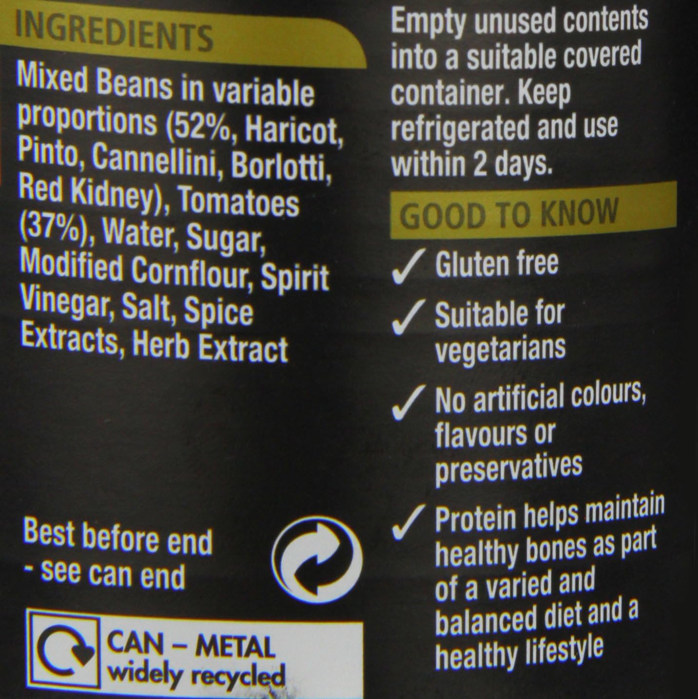 Heinz Five Mixed Beans – British Tinned Bean Mix, Buy British PH
