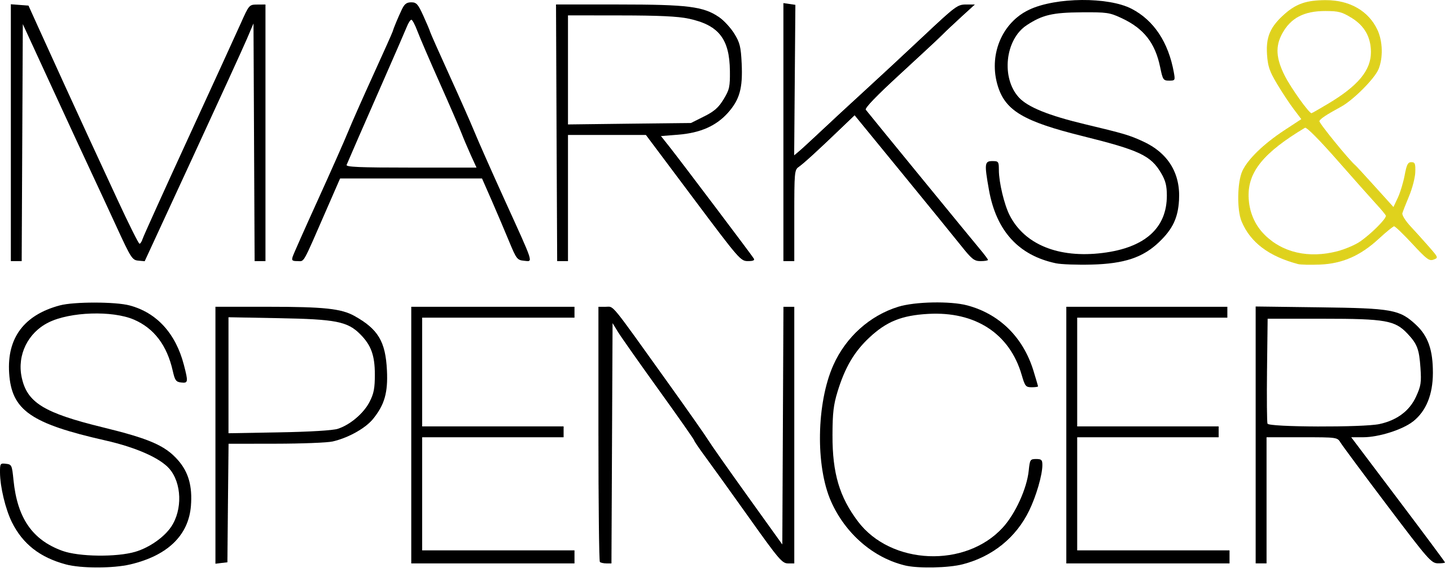 Marks & Spencer logo with green background