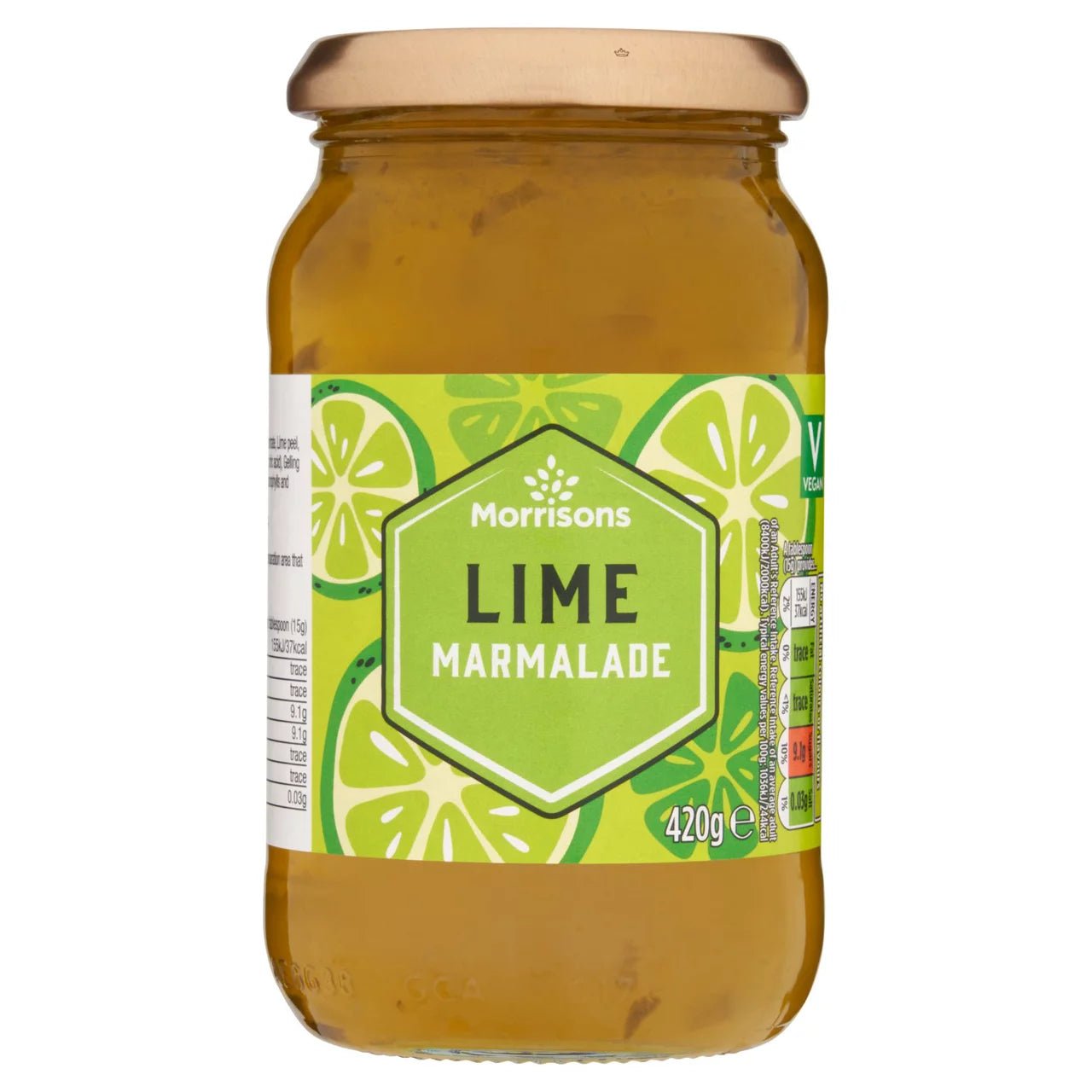 ๐ Morrisons Lime Marmalade 420g โ Zesty British Classic