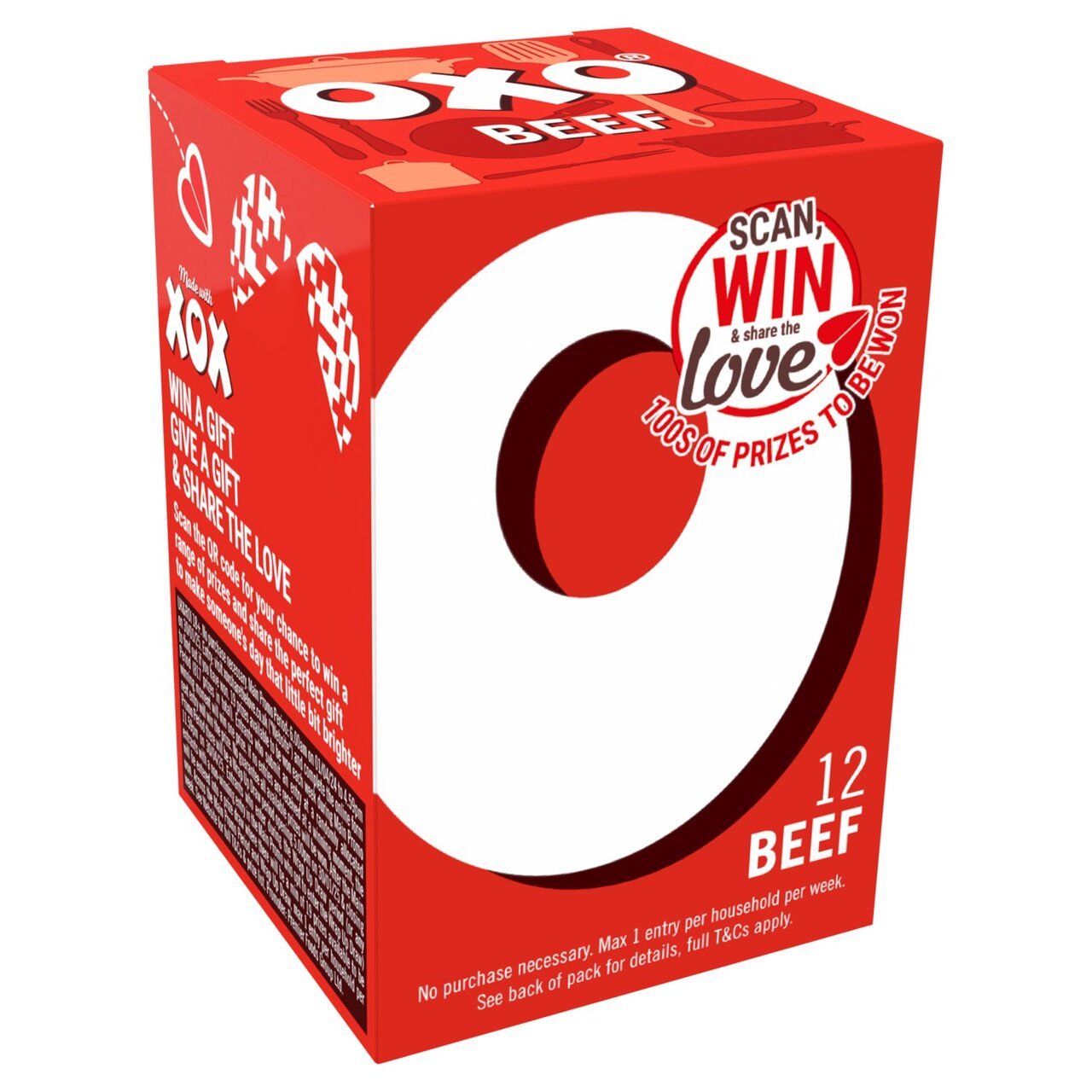 Oxo Beef Stock Cubes 12 Pack – British Stock Cubes Box, Buy British PH