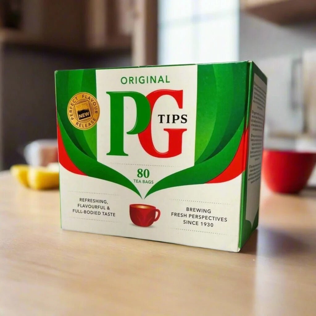 PG Tips Original 80 Teabags – British Black Tea, Buy British PH