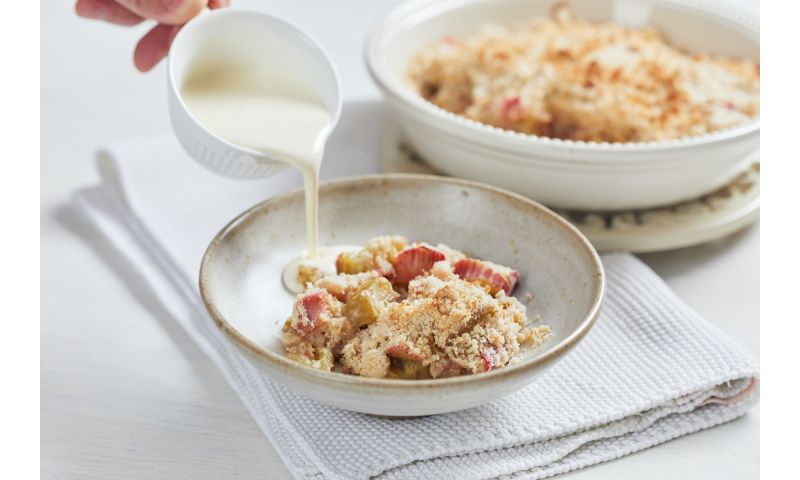 Rhubarb Chunks Crumble – British Fruit for Puddings, Buy British PH