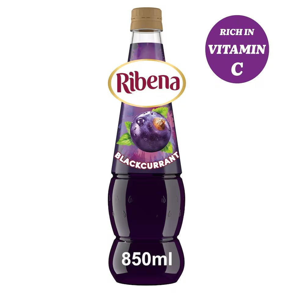 Ribena Blackcurrant 850ml – British Fruit Squash Drink, Buy British PH