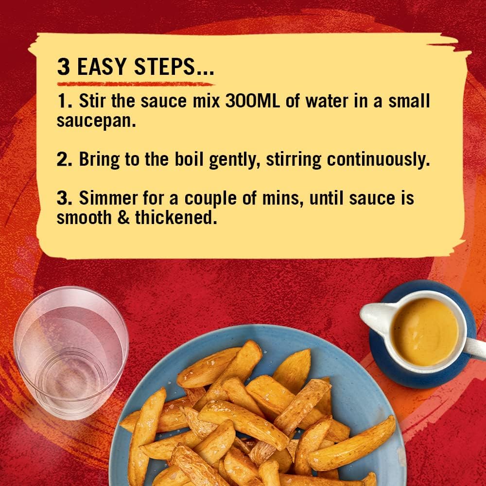 Schwartz Curry Sauce for Chips 30g – British Takeaway Style Mix, Buy British PH