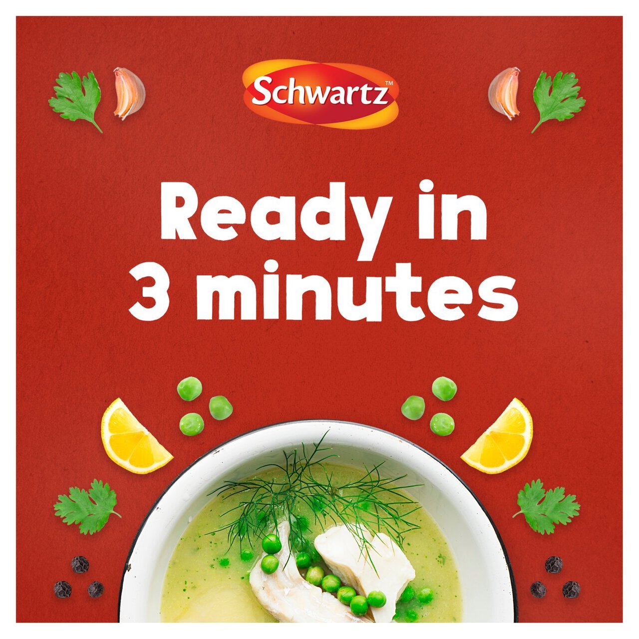 🌿 Schwartz Creamy Parsley Sauce Mix 26g – British Sauce Made Simple