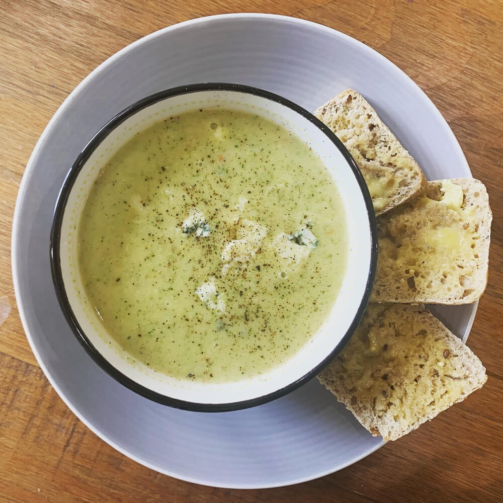 Broccoli & Stilton Soup – British Creamy Soup, Buy British PH