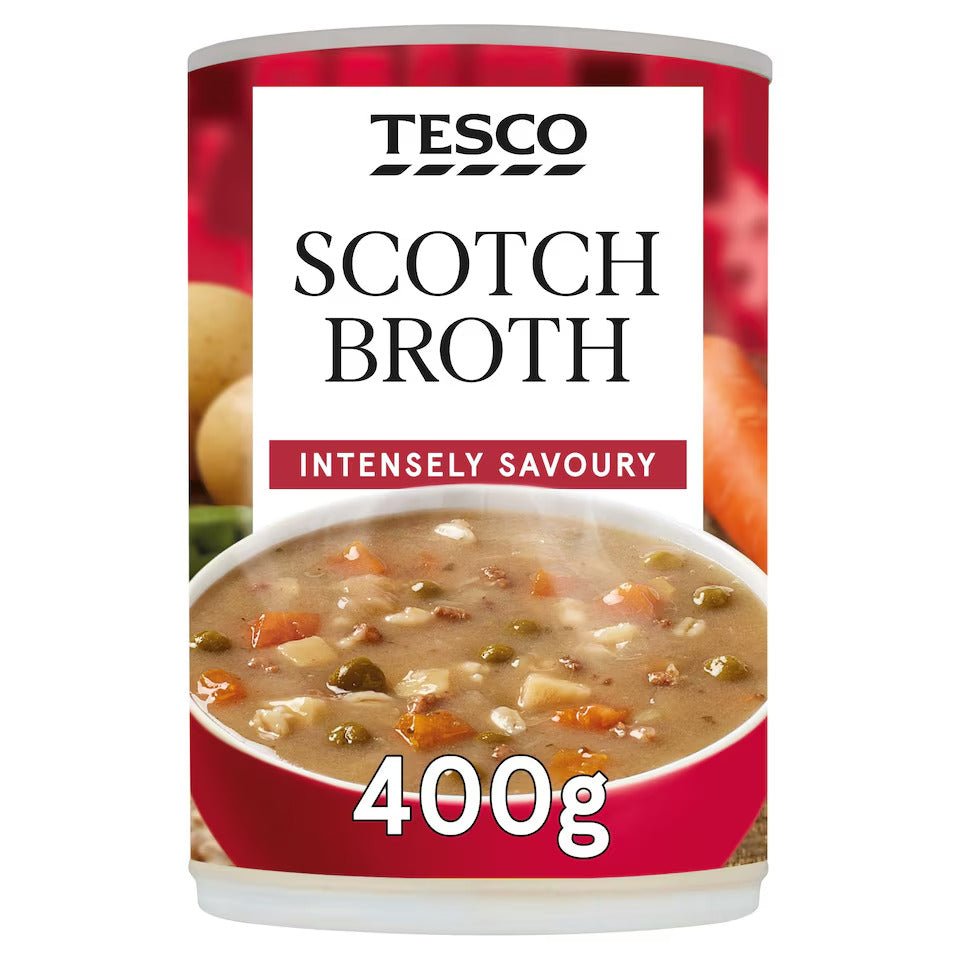 Tesco Scotch Broth Soup 400g – Traditional British Soup, Buy British PH