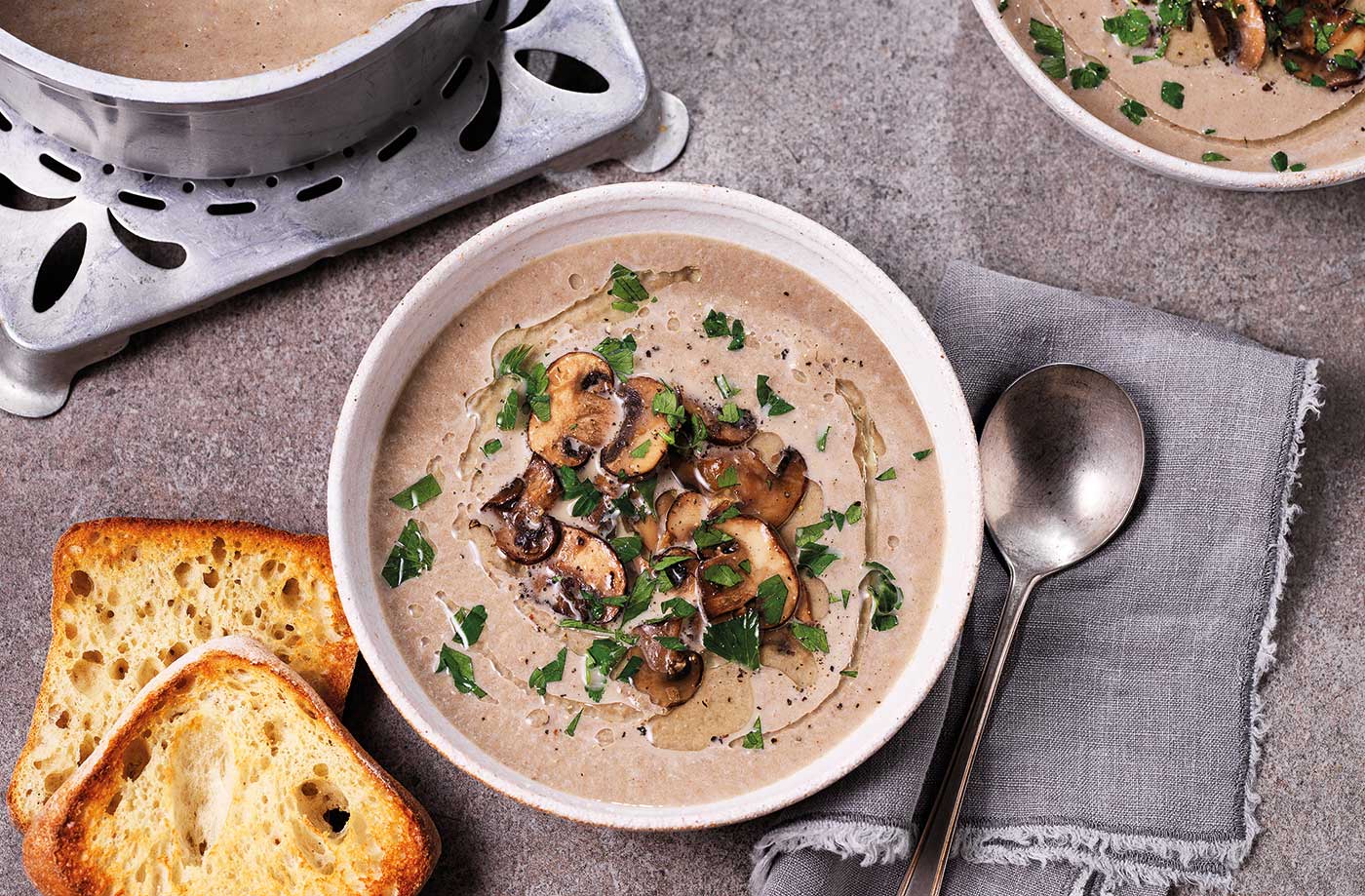 🍄 Tesco Cream of Mushroom Soup 400g – Earthy, Creamy, Properly British