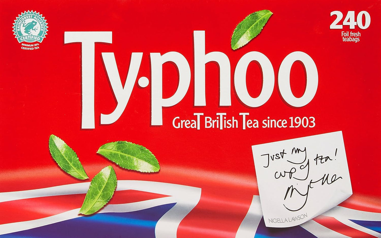 🍵 Typhoo Foil Fresh Tea Bags 240s – Classic British Tea in Bulk