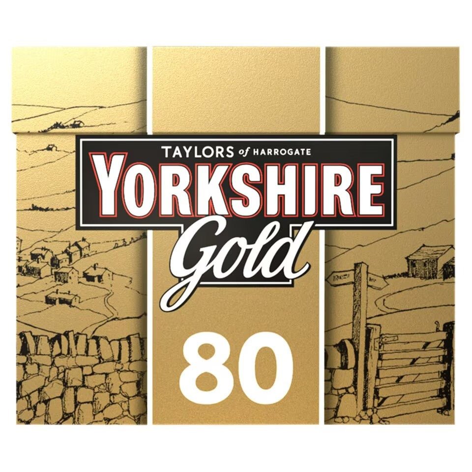 Yorkshire Gold 80 packaging with landscape design