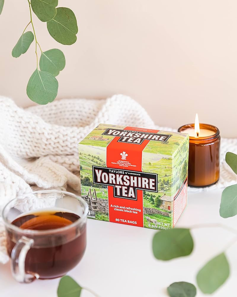 Yorkshire Tea on a table