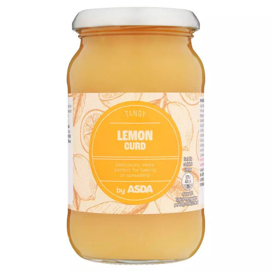 ASDA Lemon Curd 411g – British Zesty Spread Jar, Buy British PH