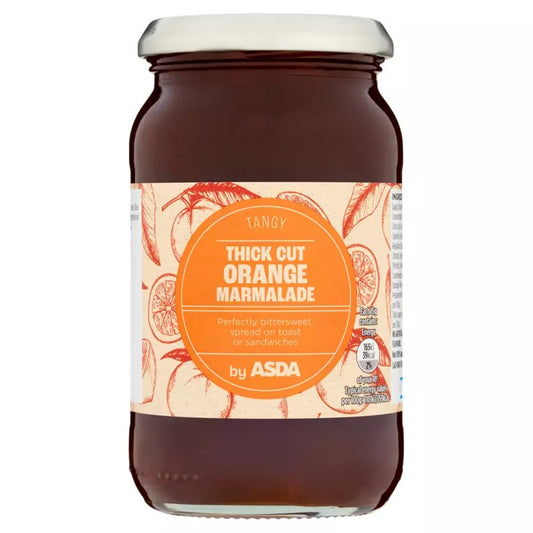🍊 ASDA Thick Cut Orange Marmalade 454g – Tangy, Zesty British Breakfast Classic