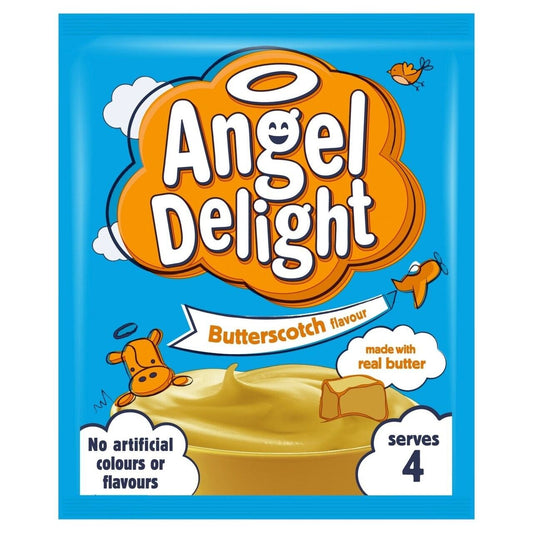 Angel Delight Butterscotch 59g – British Whipped Dessert, Buy British PH