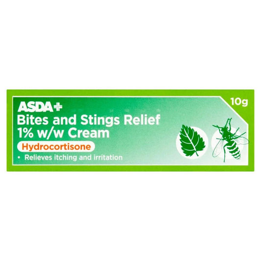🧴 Asda Bite & Sting Relief Cream 10g – Soothing First Aid for Insect Bites
