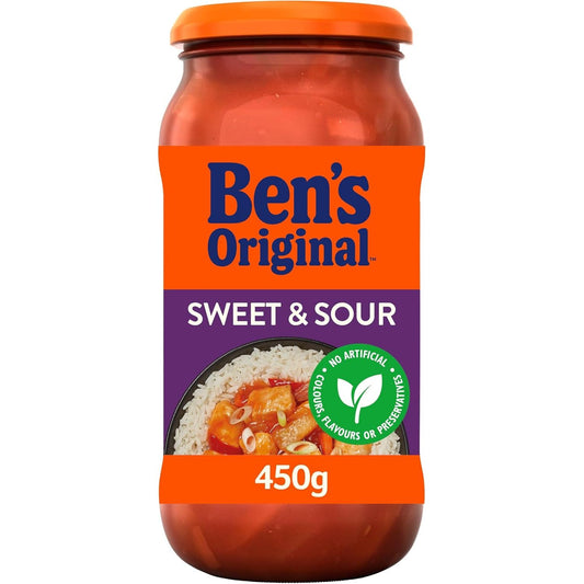 🍯 Ben’s Original Sweet and Sour Sauce 450g – Tangy British Favourite