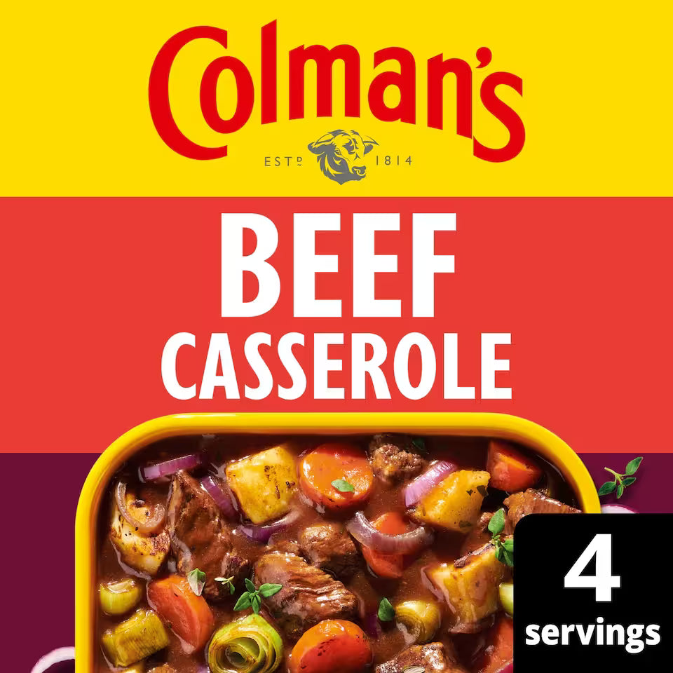 Colman’s Beef Casserole Recipe Mix 40g  Front cover