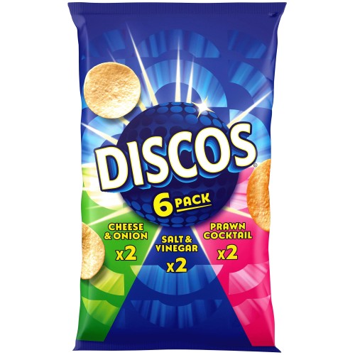 Discos Variety -  Burton's Fish & Chips - Lucozade