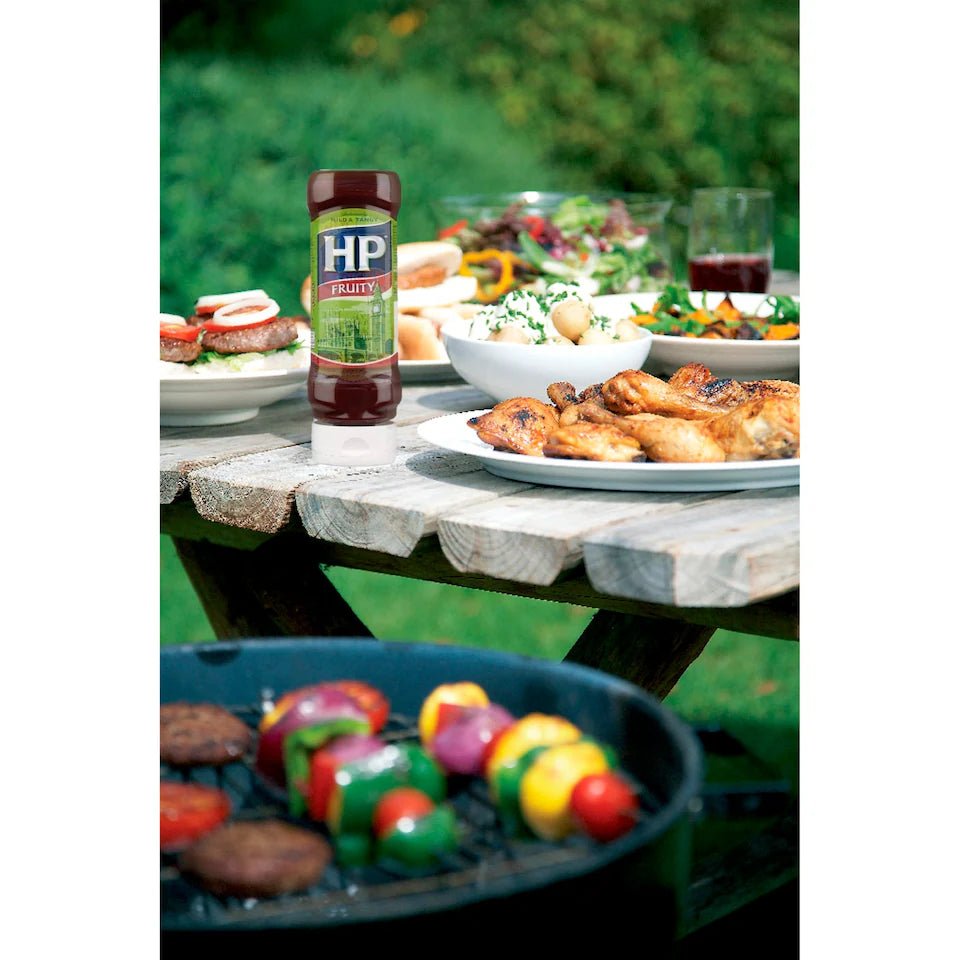 🍯 HP Fruity Sauce Top Down 470g – Classic British Sauce