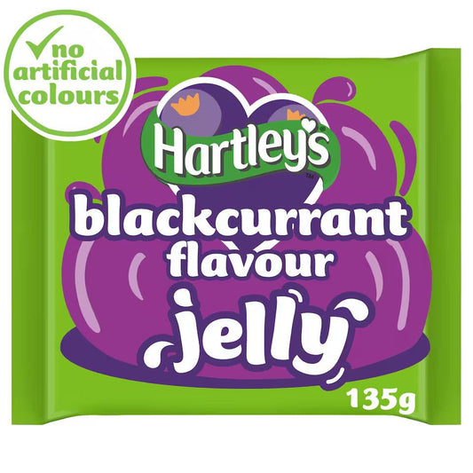 🍇 Hartley’s Blackcurrant Jelly 135g – Classic British Dessert