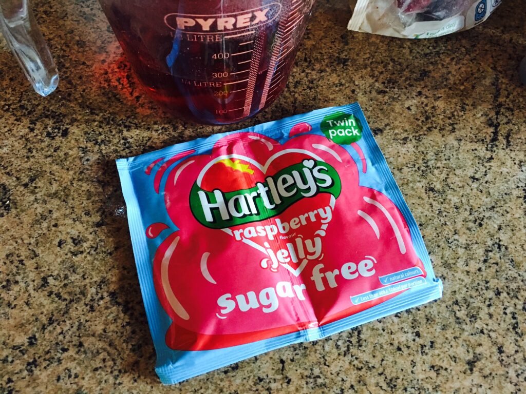 🍓 Hartley’s Sugar Free Raspberry Jelly 23g – Fruity, Guilt-Free British Treat