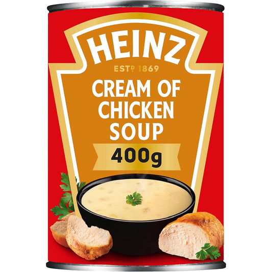 🥫 Heinz Cream of Chicken Soup 400g – Classic British Soup