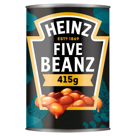 Heinz Five Mixed Beans 415g – British Tinned Bean Mix, Buy British PH
