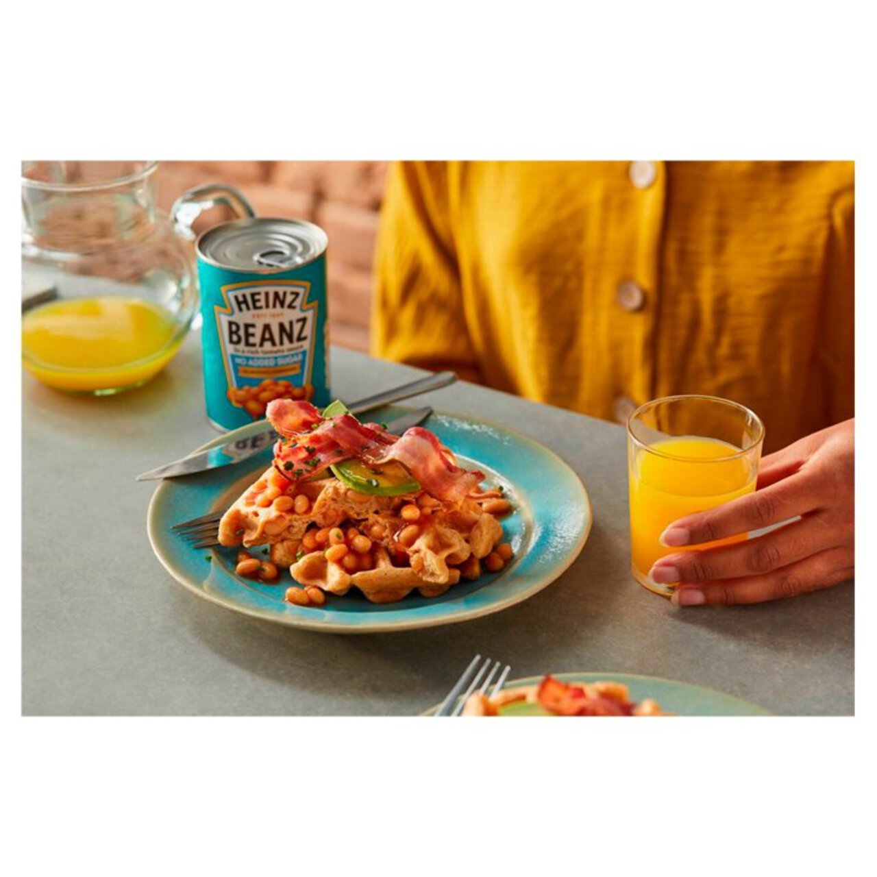 🥫 Heinz No Added Sugar Baked Beans 415g – Classic British Favourite
