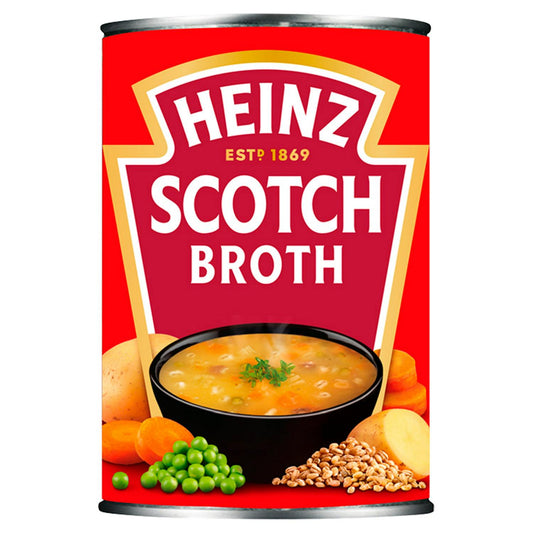 Heinz Scotch Broth Soup 400g – British Tinned Barley Soup, Buy British PH