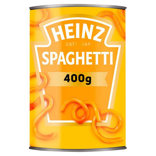🍝 Heinz Spaghetti in Tomato Sauce 400g – Classic British Favourite