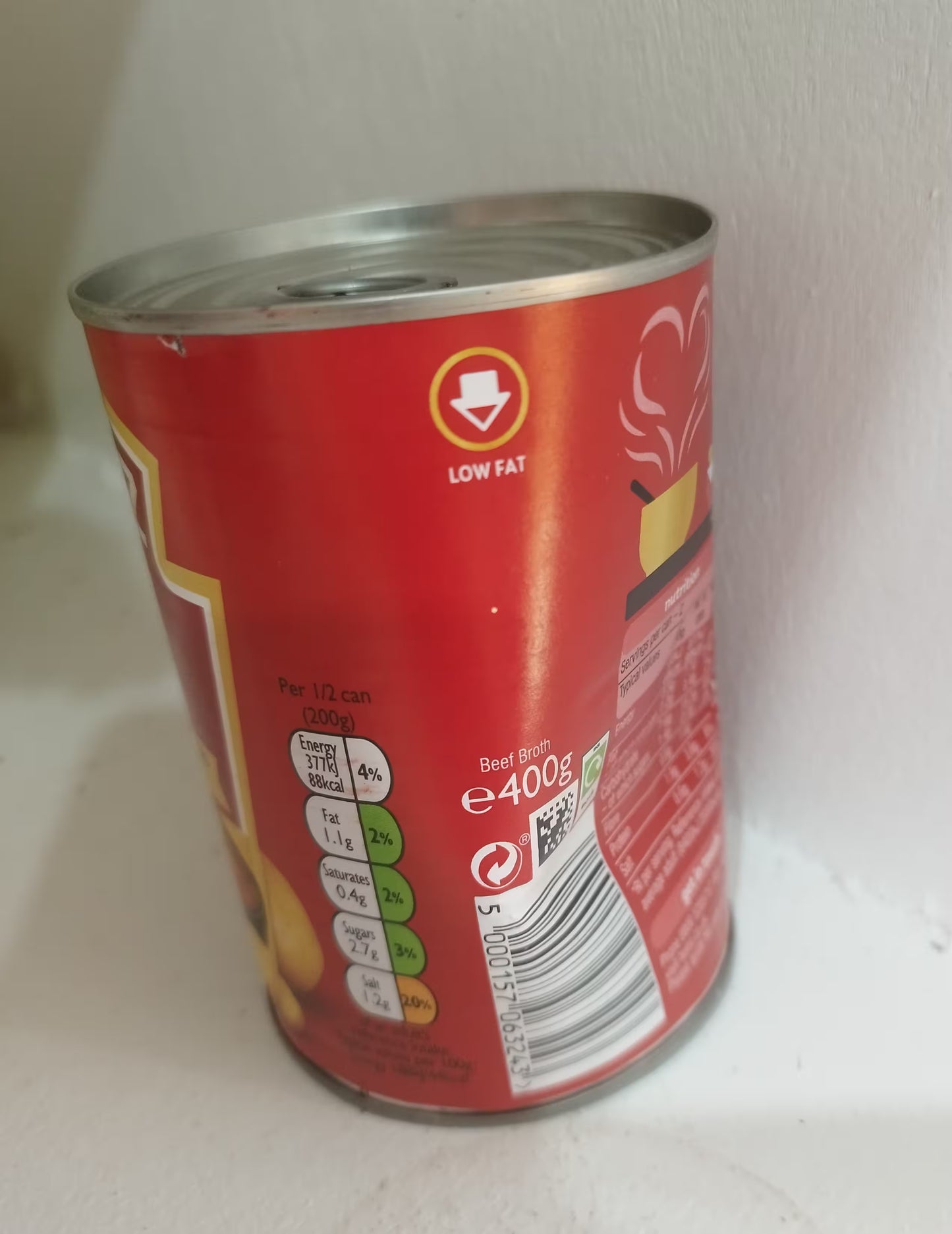 Heinz Beef Broth 400g dented tin UK-imported British broth Philippines