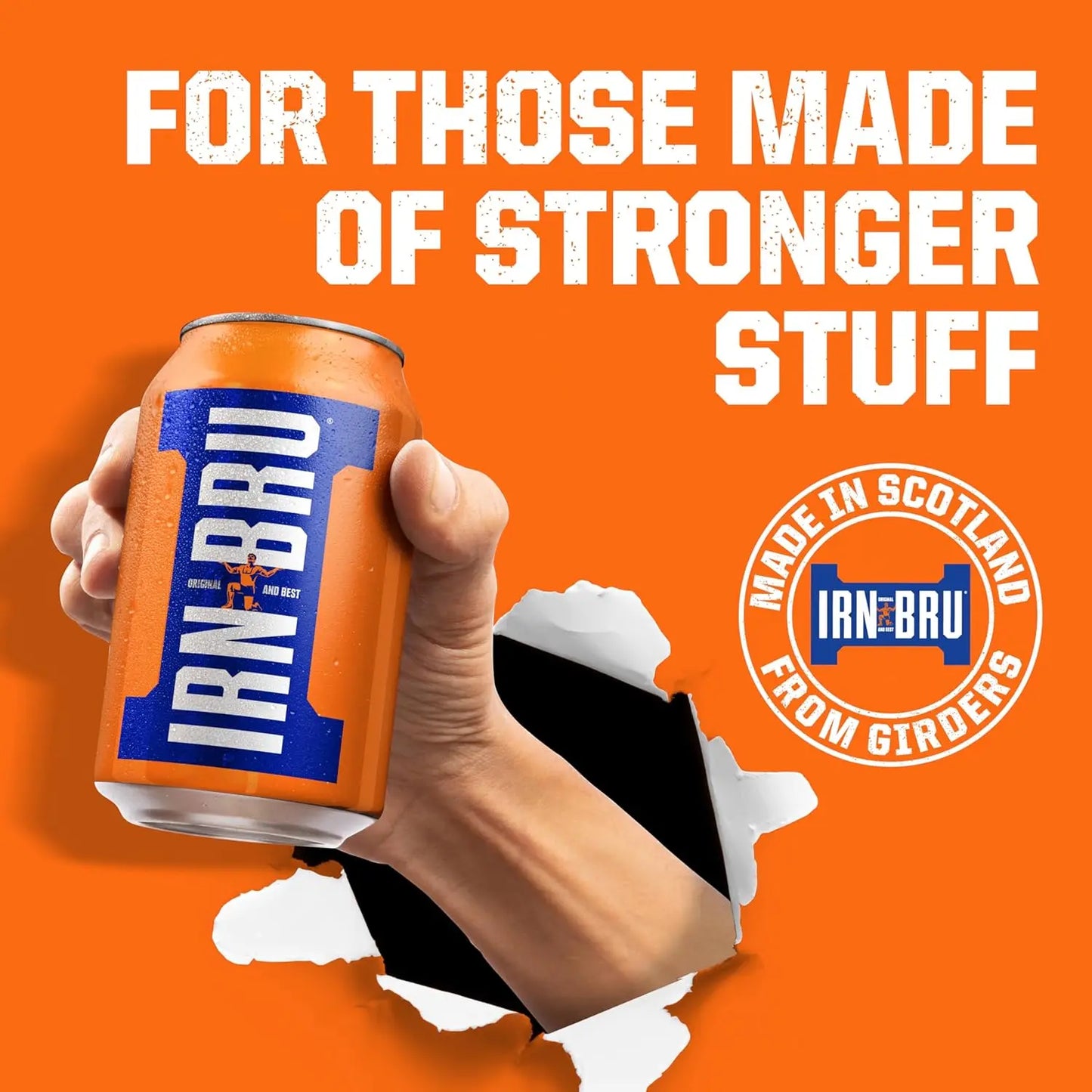 IRN-BRU Original Scottish Soft Drink Poster Promotional 