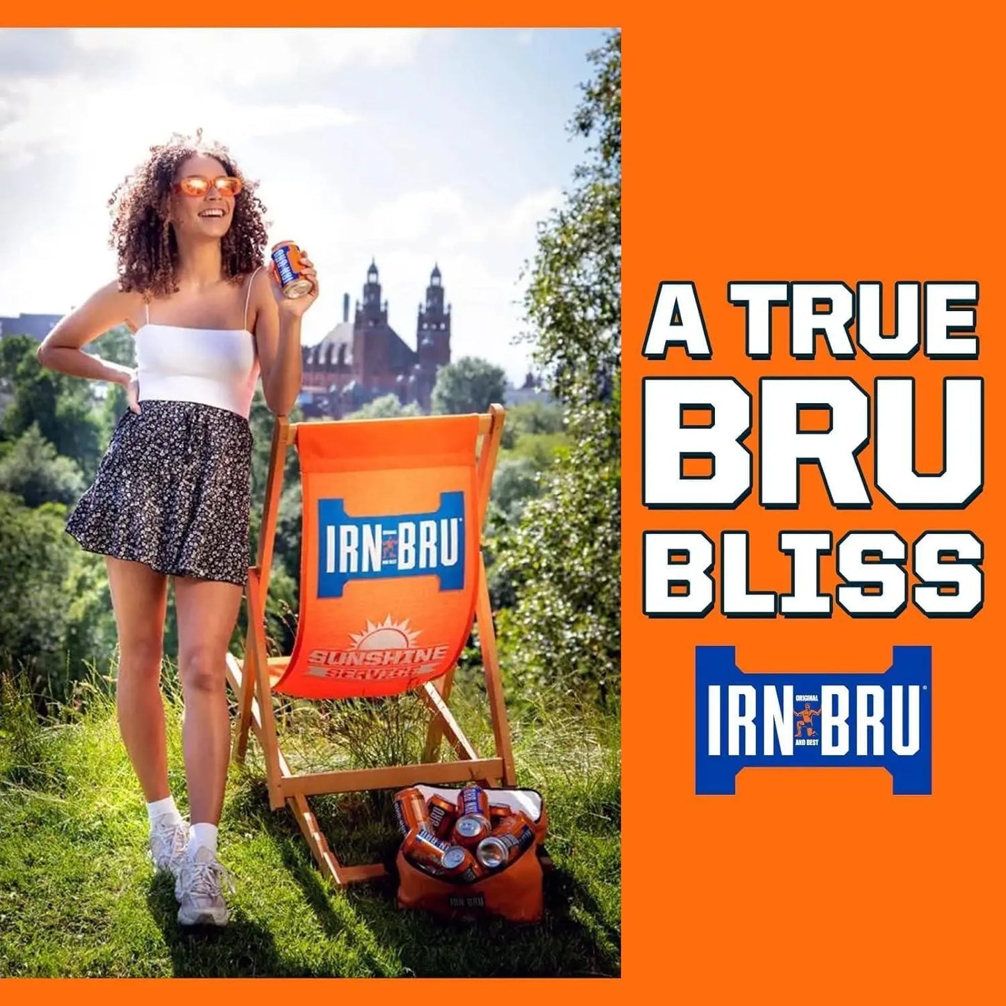 IRN-BRU Original Scottish Soft Drink, A true Bliss 
