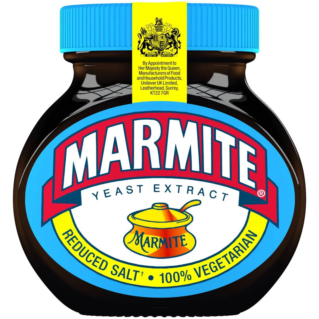 🟡 Marmite Reduced Salt Yeast Extract 250g – Classic British Savoury Spread with Less Salt