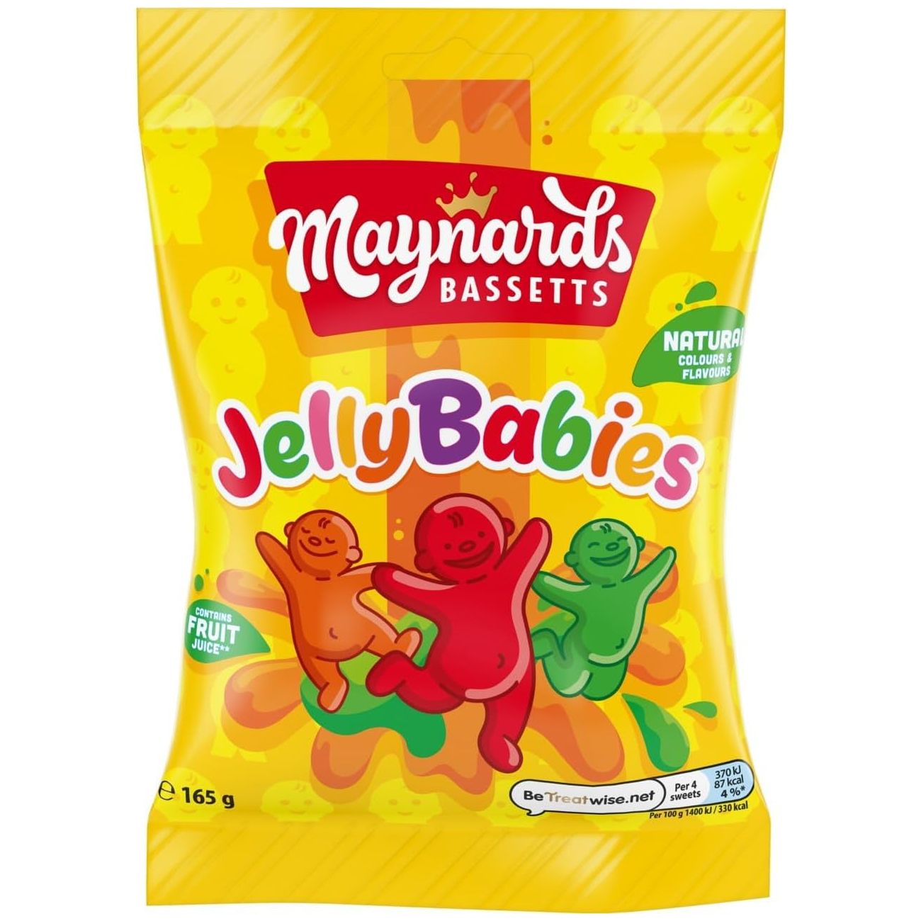 🍬 Maynards Bassetts Jelly Babies 165g – Classic British Sweets