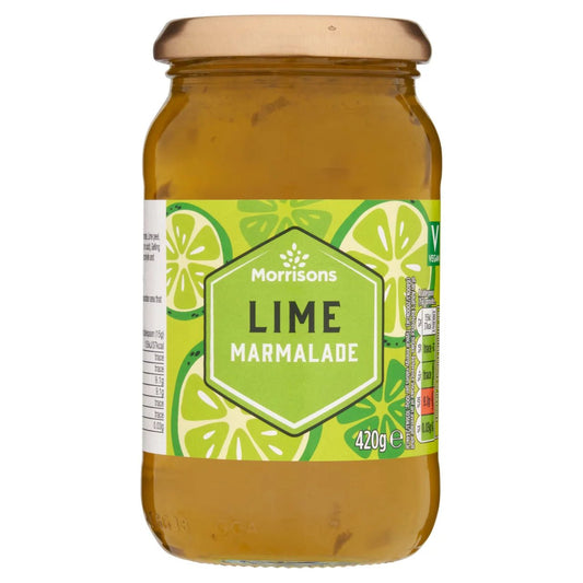 🍋 Morrisons Lime Marmalade 420g – Zesty British Classic